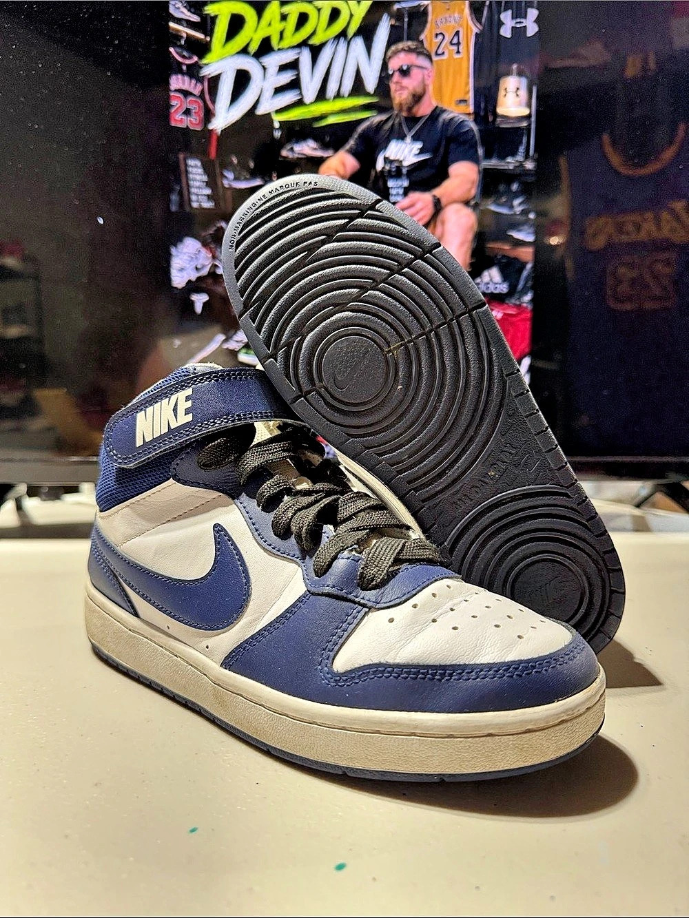 Nike Terminator High Georgetown Sneakers Blue & White